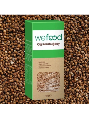 Wefood Glutensiz Çiğ Karabuğday 400 Gr
