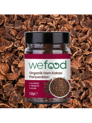 Wefood Organik Ham Kakao Parçacıkları 150 Gr