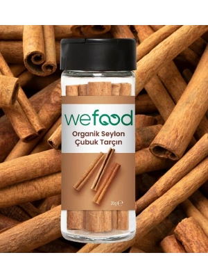Wefood Organik Seylon Tarçın Çubuk 20 Gr