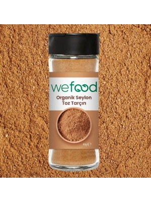 Wefood Organik Seylon Tarçın Tozu 45 Gr