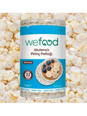 Wefood Pirinç Patlağı 100 Gr