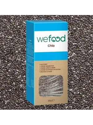 Wefood Siyah Chia Glutensiz 300 Gr