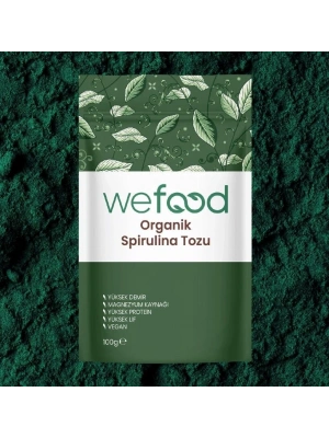 Wefood Spirulina Tozu 100 Gr