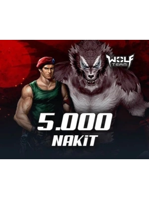 Wolfteam 12.750 Joypara 5000 Nakit