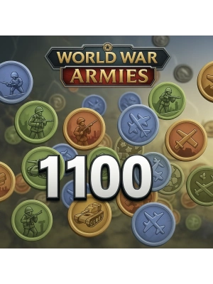 World War Armies 1100 Tokens