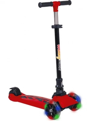 ® WSC1-I WİNKY 5+ SCOOTER IŞIKLI KIRMIZI 90KG