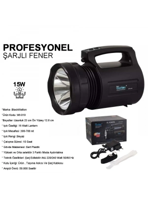 Wt-018 Profesyonel Büyük Avcı Feneri