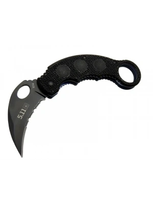 X14 5.11 Siyah Karambit Koleksiyon Çakı 16 Cm - Plastik Sap