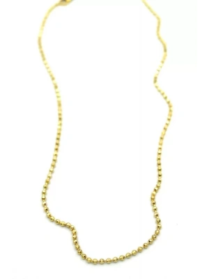 Xuping Dorika Top Zincir - 60 cm - Altın