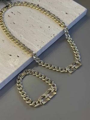 Xuping Gurmet Set  Kolye - Altın