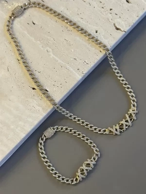 Xuping Gurmet Set  Kolye - Altın