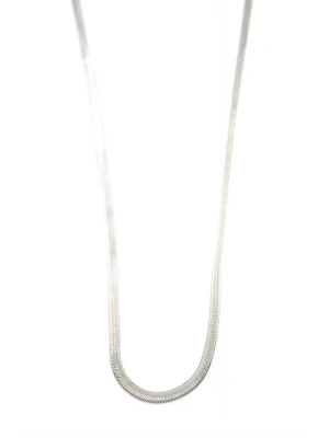 Xuping İtalyan Zincir Kolye-60cm - Gümüş