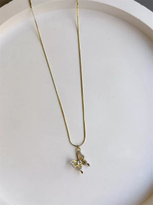 Xuping Kelebek Kolye - Altın