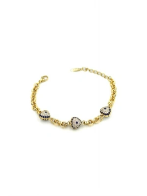 Xuping Nazar Vip Bileklik - Altın