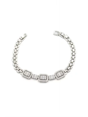 Xuping Vip Bileklik - Gümüş