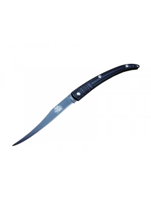 Y 122 Siyah Kılçık Outdoor Çakı 16cm - Manuel, İşlemeli Sap