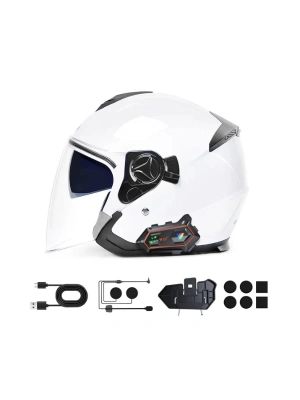 Y20 Max Kablosuz Motosiklet Kask Intercom