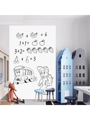 Yapışkanlı Beyaz Yazı Tahtası Sticker Rulo