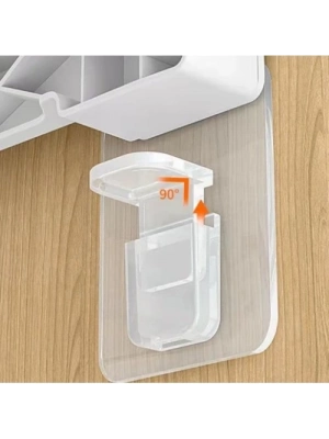 Yapışkanlı Raf Tutucu Seti 4 Adet