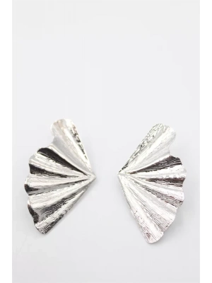 Yaprak Küpe - Gümüş