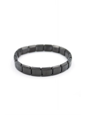 Yazısız Nomi Bilezik - Siyah