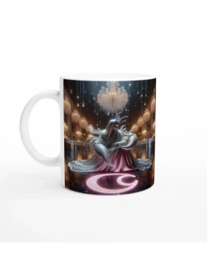 Yengeç Burcu Baskılı Kahve Kupası - Zodyak Maskeli Balo Vs2