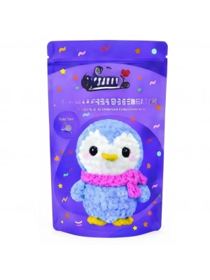 Yeni Başlayanlar İçin Penguen Amigurumi Örgü Kiti