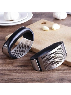 ®  Yeni Sarımsak Ezici Paslanmaz Çelik Garlic Press