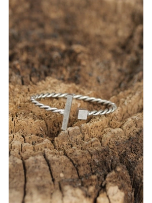 ® Yeni Sezon Geometrik Tasarımlı Erkek Kelepçe Bileklik