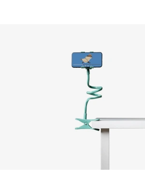 Yeşil Renk Akrobat Telefon Tutucu Oynar Başlıklı