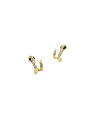 Yılan Küpe - Altın