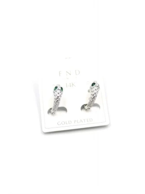 Yılan Küpe - Gümüş