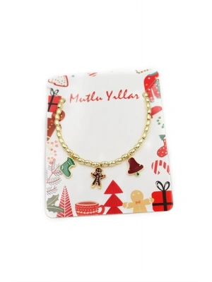 Yılbaşı Bileklik - Altın