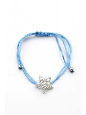 Yıldız İp Bileklik - Turkuaz