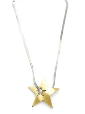 Yıldız Kolye - Altın