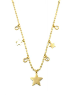 Yıldız Kolye - Altın