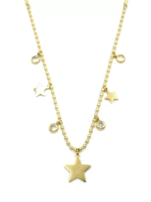 Yıldız Kolye - Altın