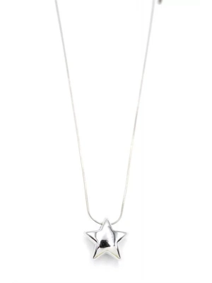 Yıldız Kolye - Gümüş