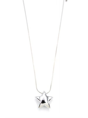 Yıldız Kolye - Gümüş