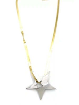 Yıldız Kolye - Gümüş
