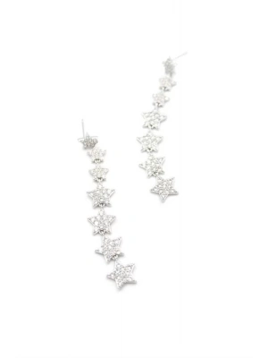 Yıldız Küpe - Gümüş