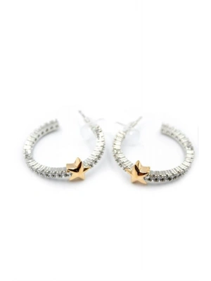 Yıldız Küpe - Gümüş