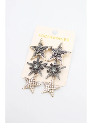 Yıldız Küpe - Siyah