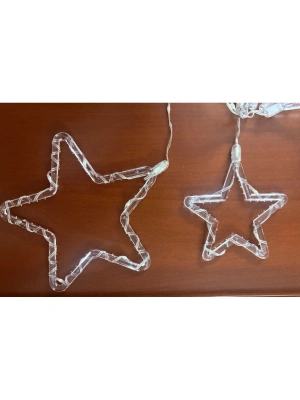 Yıldız Perde Led 10 Saçaklı