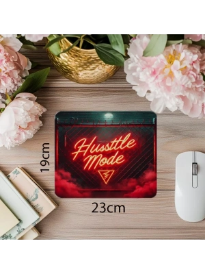 Yoğun Çalışma Ruhlu Neon Mouse Pad - 19x23 cm 2 mm Dikdörtgen İthal Baskılı Mouse Pad