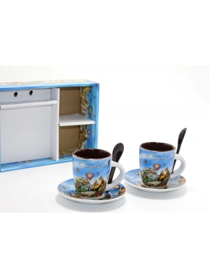 Yöresel İkili Fincan Seti Model 2