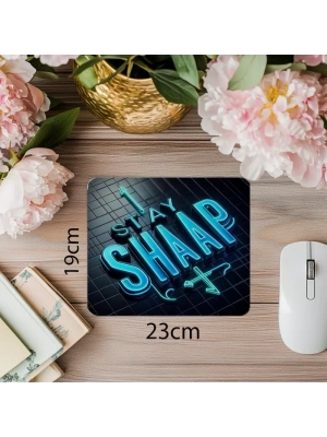 You Are Enough Yazılı İlham Veren Mousepad - 19x23 cm 2 mm Dikdörtgen İthal Baskılı Mouse Pad