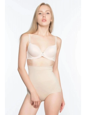 Yüksek Bel Kadın Slip Korse 13003 - Ten