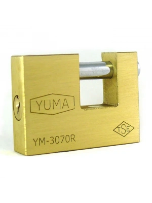 Yuma Kayar Milli Pirinç Asma Kilit 80mm