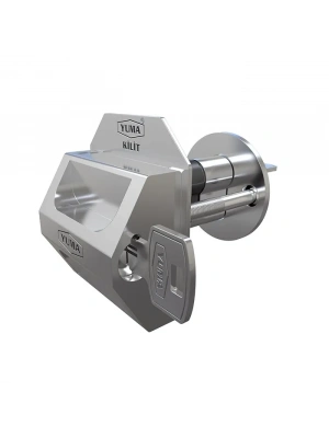 Yuma Kilitli Kapı Güvenlik Çelik Rozeti - Sağ